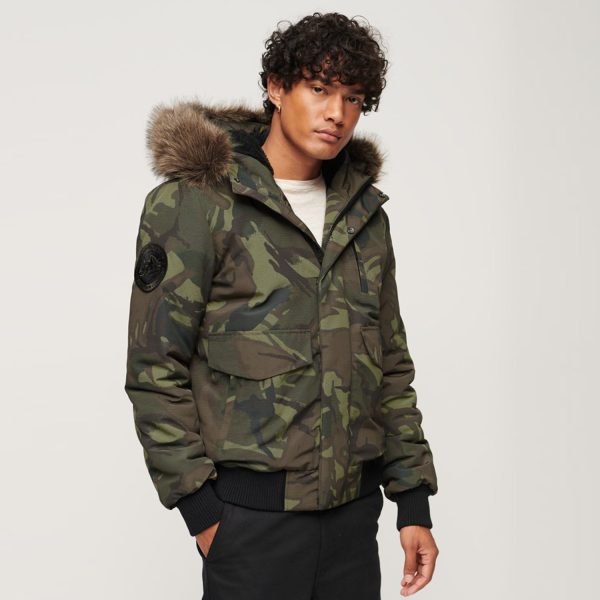 Hooded Everest Puffer Bomber Jacket