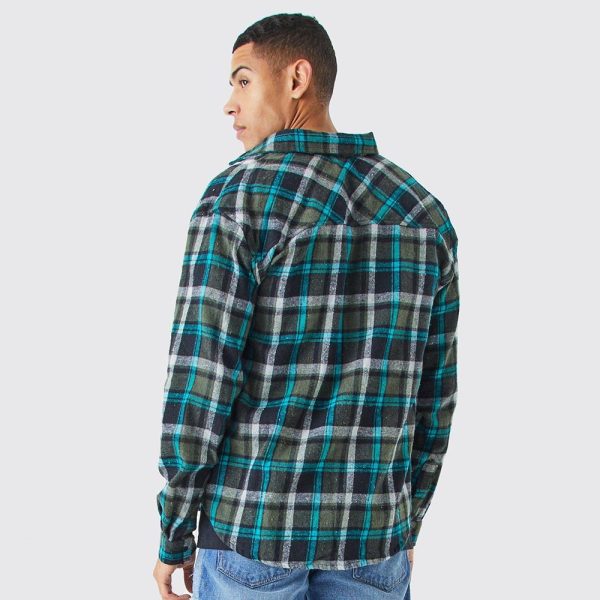 Heavy Weight Check Overshirt - Image 2