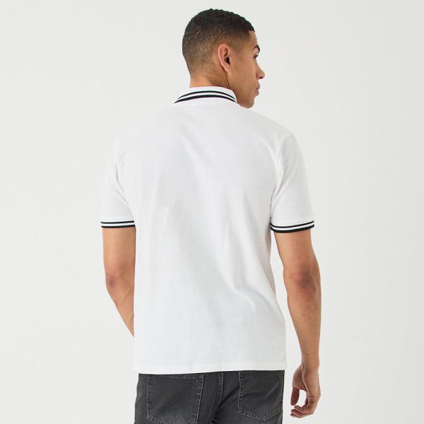 Slim Tipped Pique Golf Polo - Image 2